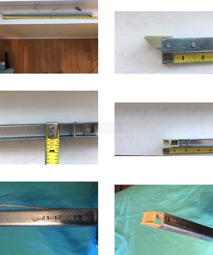 User submitted photos of a window balance.