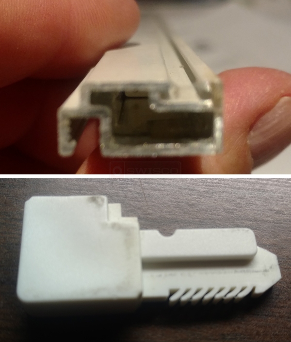 User submitted photos of window hardware.