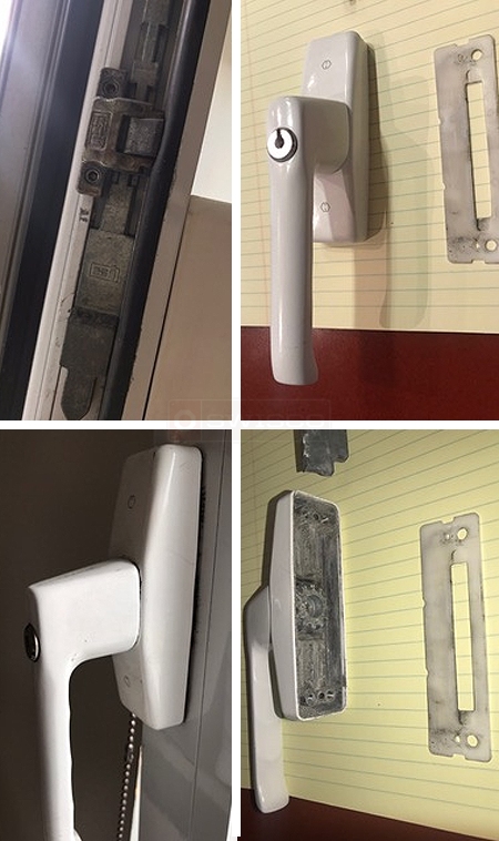 Window tilt handle