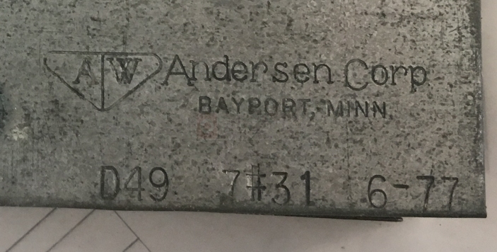 Andersen Window balances
