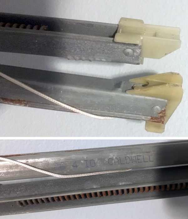 User submitted photos of a window balance.