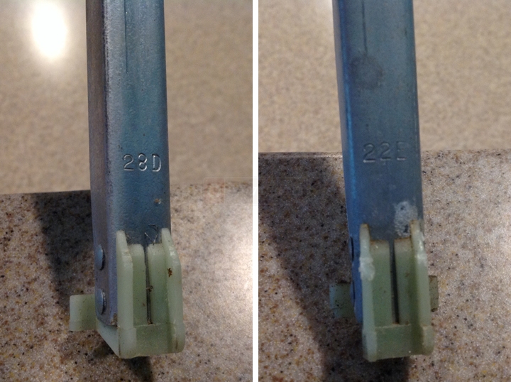 User submitted photos of a window balance.