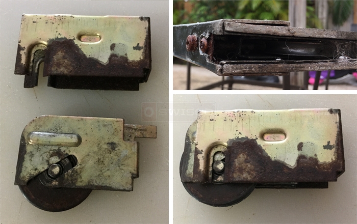 Sliding door roller