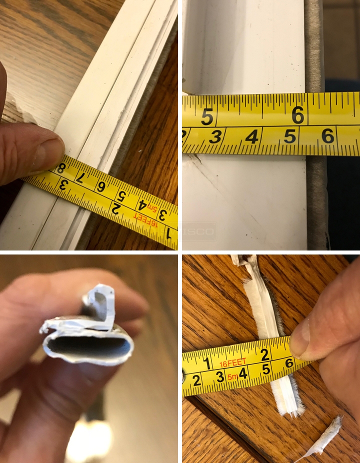 User submitted photos of window hardware.
