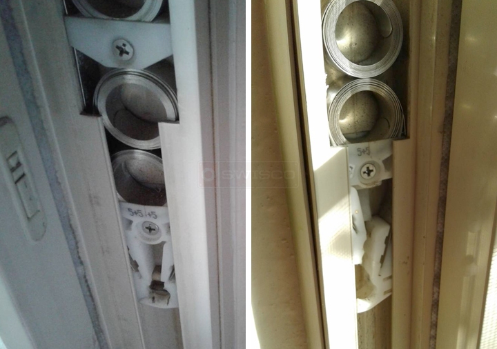 User submitted photos of a window balance.