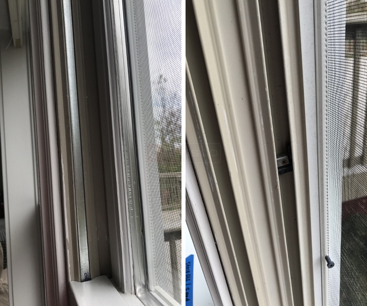 User submitted photos of window hardware.