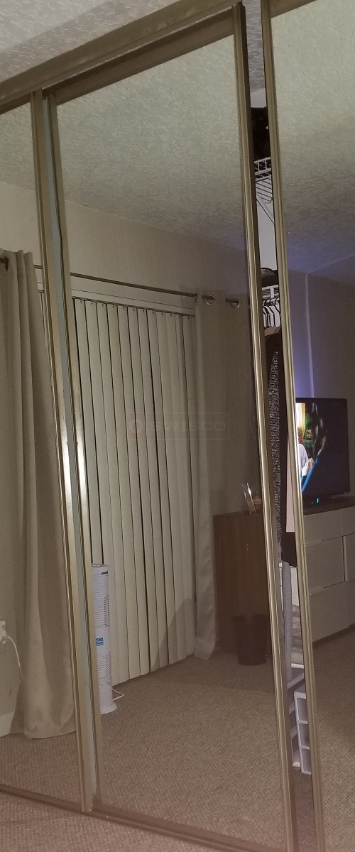 mirror door