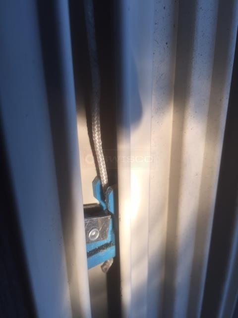 User submitted photos of window hardware.