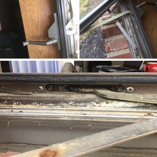 User submitted photos of a window operator.
