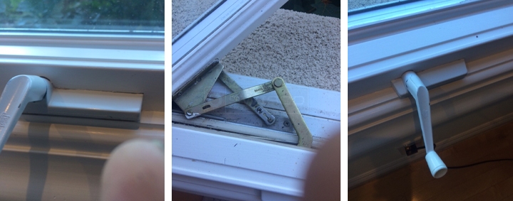 User submitted photos of a window operator.