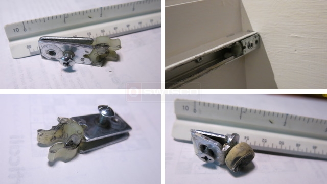 Bifold door hardware
