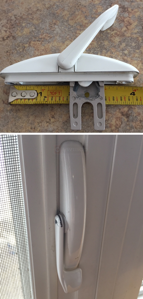 User submitted photos of a window lock.