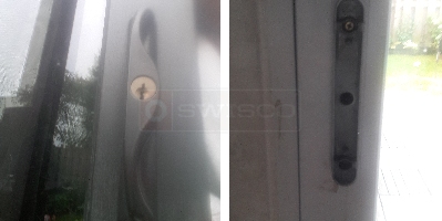 Sliding door handle