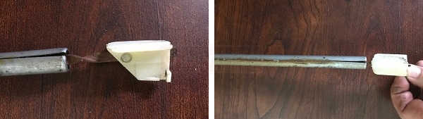 User submitted photos of a window balance.