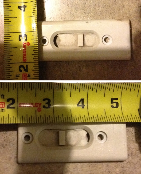 User submitted photos of a tilt latch.