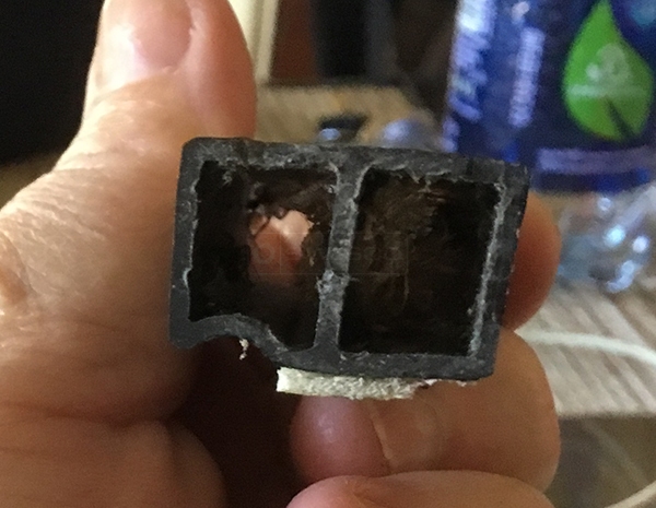 User submitted photos of window hardware.