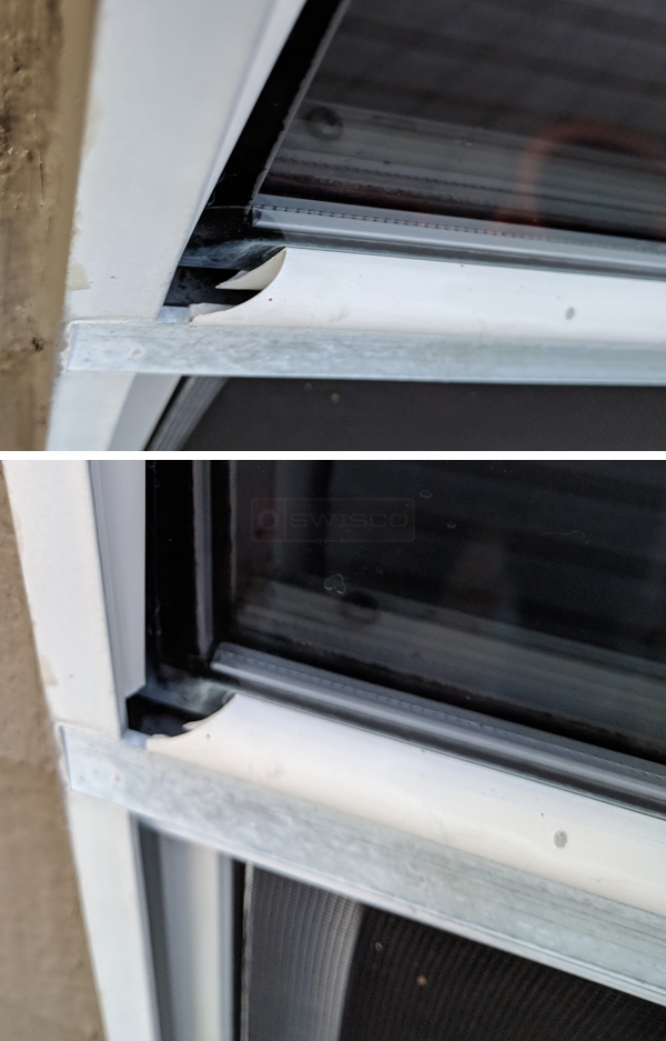 User submitted photos of snap-in glazing.