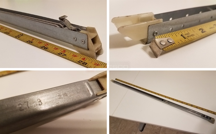 User submitted photos of a window balance.