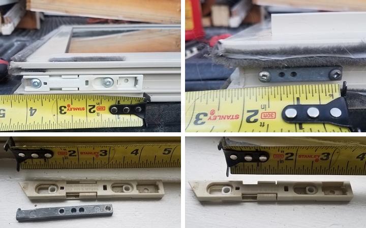 User submitted photos of a tilt latch.