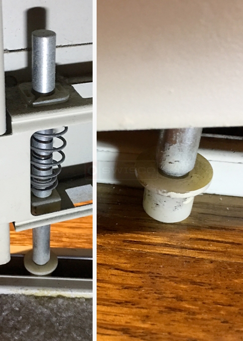 Bifold door pins