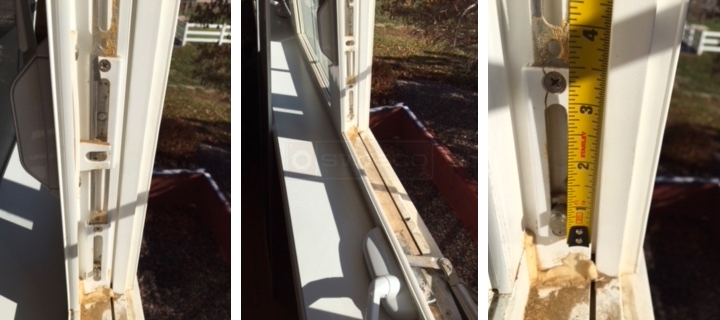 User submitted photos of window hardware.