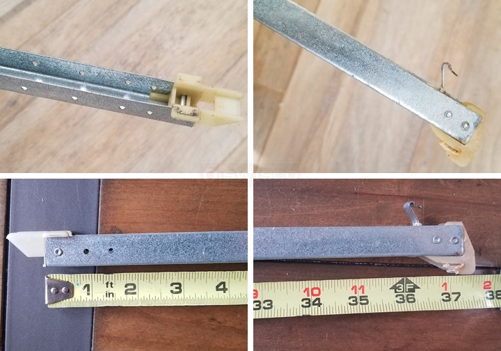 User submitted photos of a window balance.