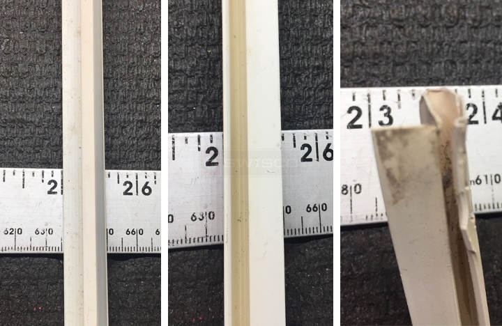 User submitted photos of window hardware.