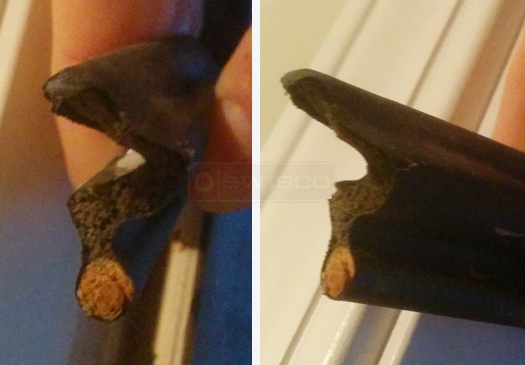 Foam weatherstripping