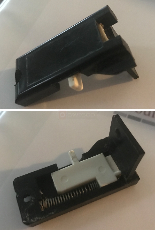 User submitted photos of window hardware.