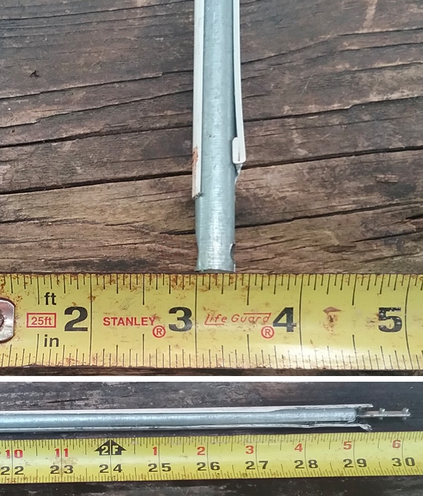 User submitted photos of a window balance.