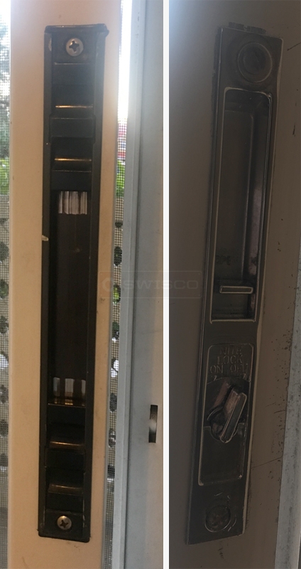 Patio door handle