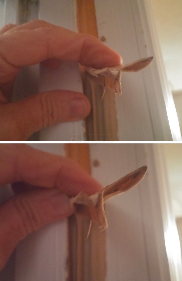 User submitted photos of weatherstripping.