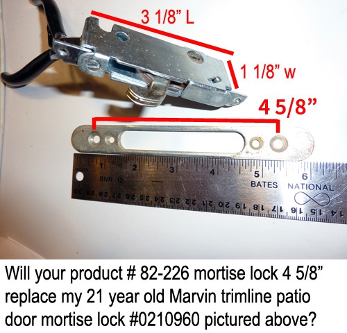 User submitted photos of a mortise lock.