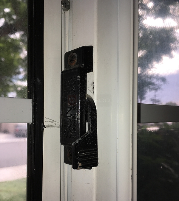 Broken Sunair window lock
