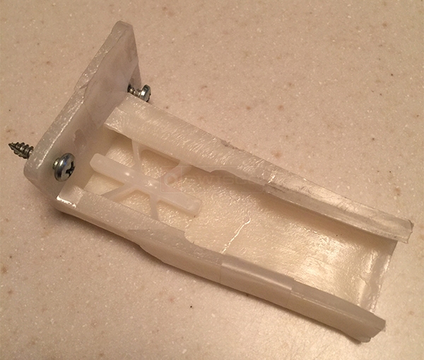 User submitted a photo of drawer hardware.