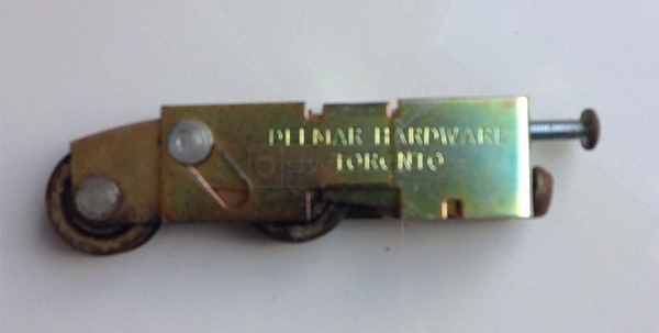 User submitted a photo of a patio door roller.