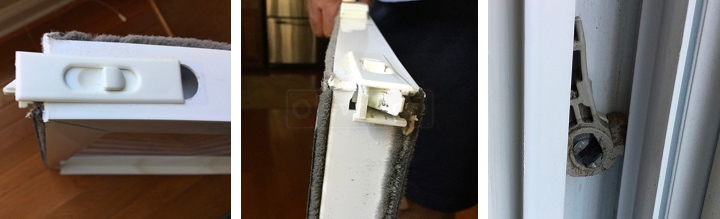 User submitted photos of window hardware.
