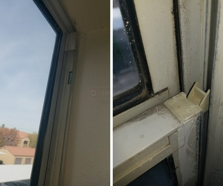 User submitted photos of window hardware.