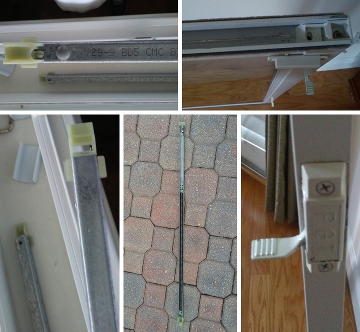 User submitted photos of window hardware.