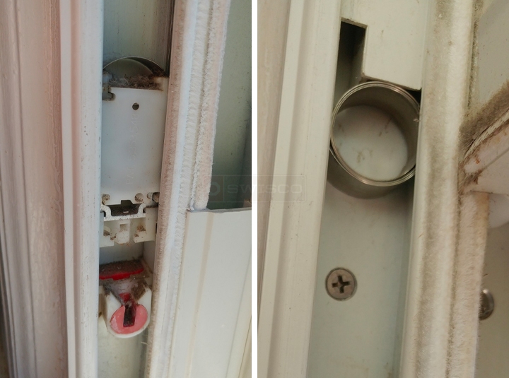 Coil balance for double hung tilt window