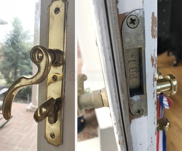 Patio door handle