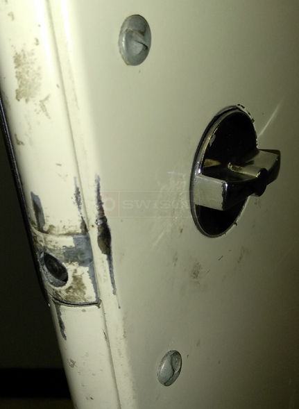 Lavatory door system