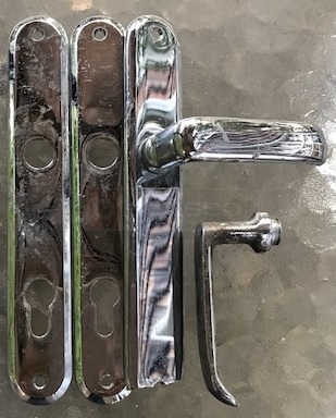french door lock