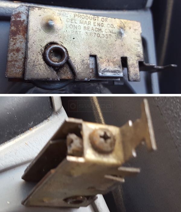 User submitted photos of a patio door roller.