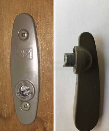 Andersen door latch