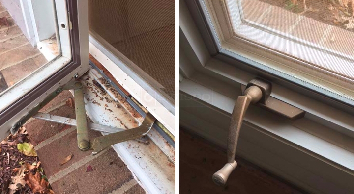 User submitted photos of a window operator.