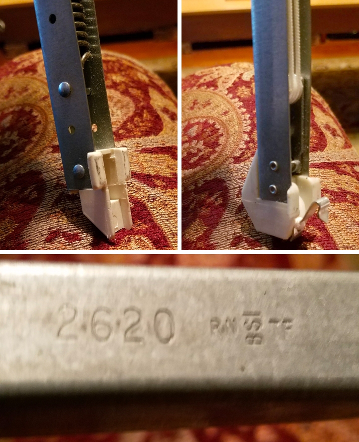 User submitted photos of a window balance.