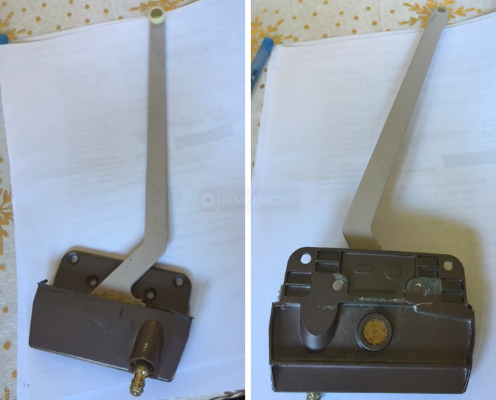 User submitted photos of a window operator.