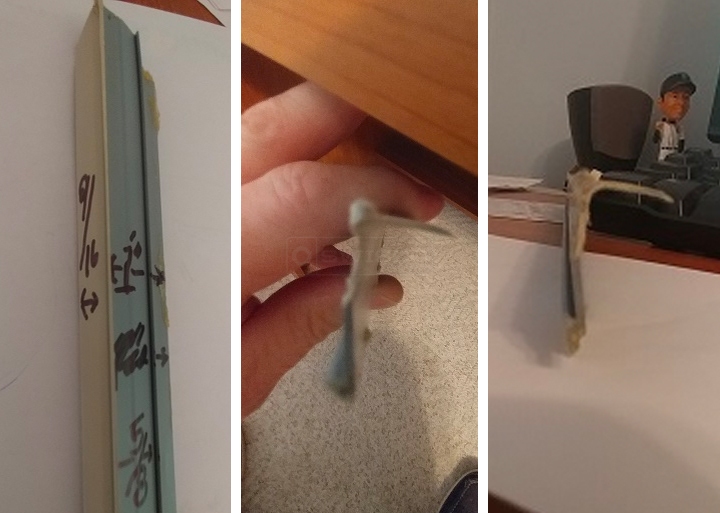 User submitted photos of snap-in glazing.