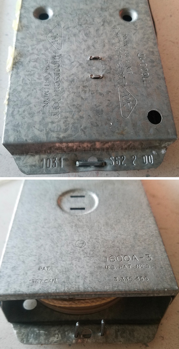 User submitted photos of a window balance.